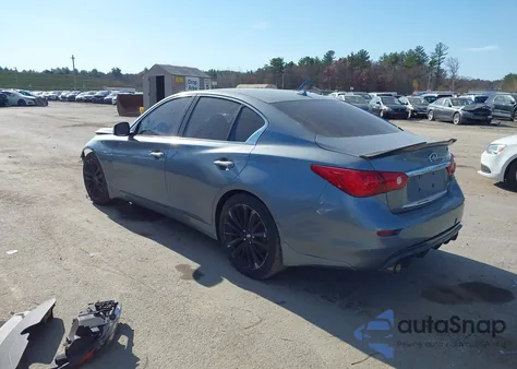 2014 Infiniti Q50 Premium из США, поврежденный, VIN JN1BV7AR0EM699715